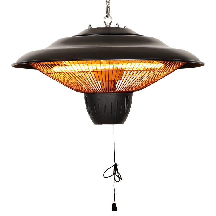 ZACHVO 1500 Watt Electric Hanging Patio Heater & Reviews Wayfair